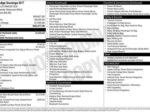 Used 2021 Dodge Durango R/T w/ Blacktop Package image 12