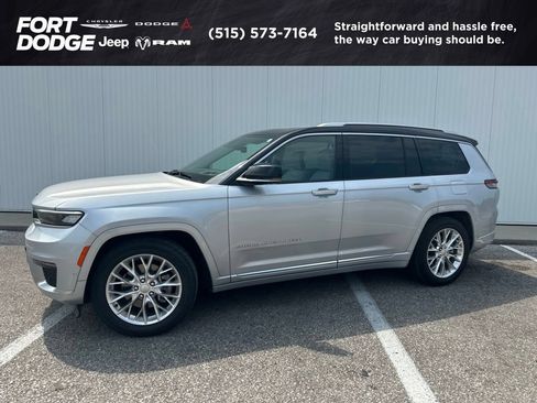 Used 2021 Jeep Grand Cherokee L Summit w/ Advanced Protech Group IV AWD/4WD image 1