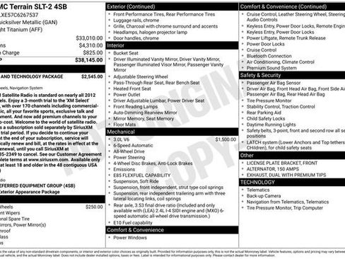 Used 2012 GMC Terrain SLT w/ Chrome and Technology Package image 22