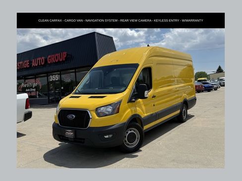 Used 2022 Ford Transit 250 148 High Roof Extended w/ Parcel Delivery Package RWD image 1
