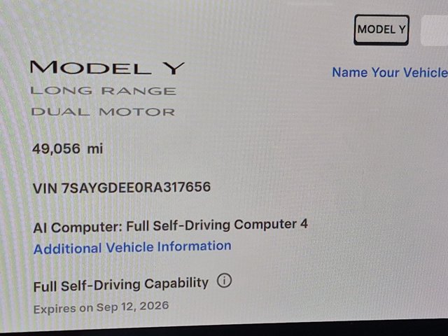 Used 2024 Tesla Model Y Long Range AWD/4WD image 11