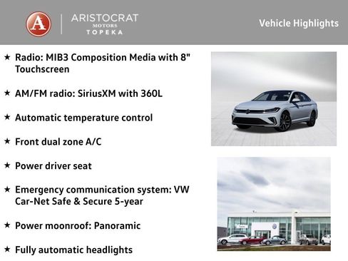 New 2026 Volkswagen Jetta SE FWD image 2