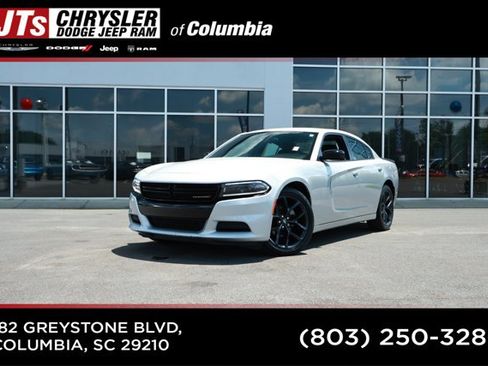 Certified 2022 Dodge Charger SXT w/ Blacktop Package RWD image 1