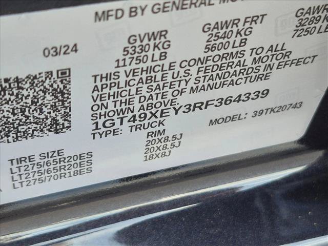 Used 2024 GMC Sierra 2500 Denali Ultimate w/ Max Trailering Package AWD/4WD image 15