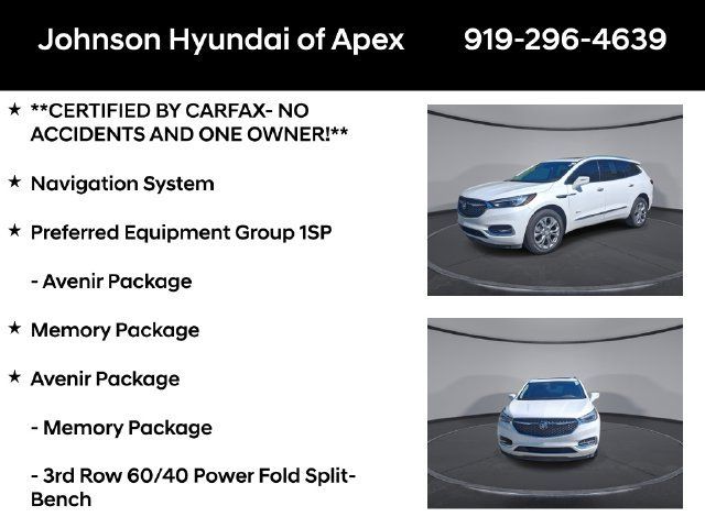 Used 2020 Buick Enclave Avenir w/ Avenir Technology Package FWD image 6