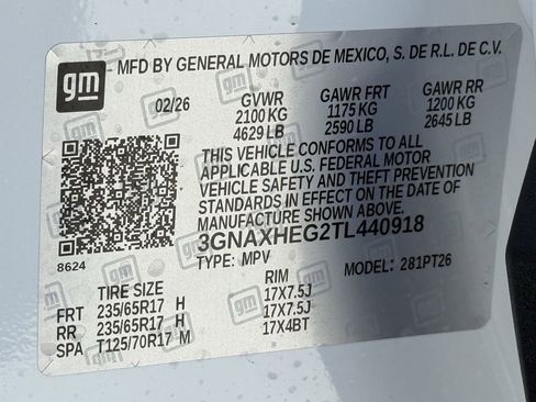 New 2026 Chevrolet Equinox LT image 22