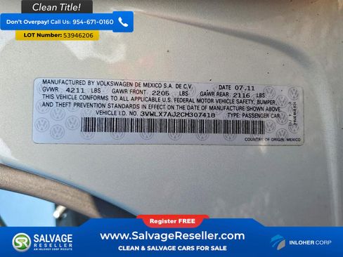 Used 2012 Volkswagen Jetta SEL FWD image 16
