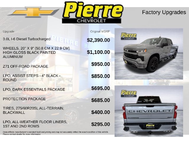 New 2026 Chevrolet Silverado 1500 RST w/ Z71 Off-Road Package AWD/4WD image 13
