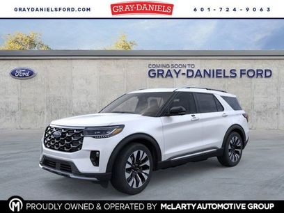 New 2026 Ford Explorer Platinum