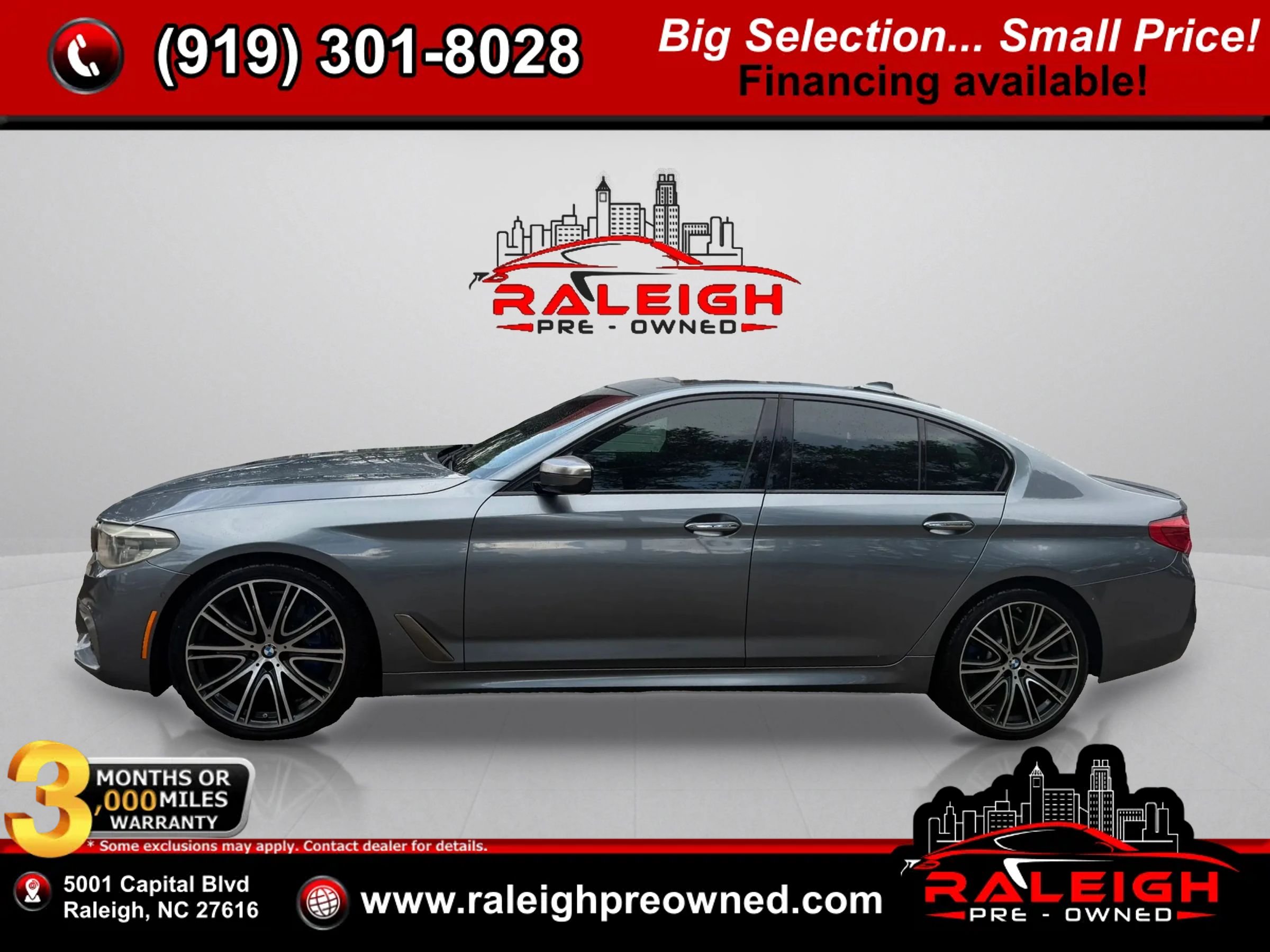Used 2018 BMW M550i xDrive AWD/4WD image 1