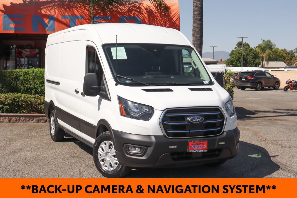 Used 2022 Ford E-Transit Medium Roof RWD image 2