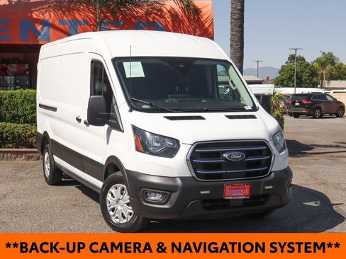 Used 2022 Ford E-Transit Medium Roof RWD image 2