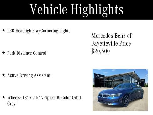 Used 2020 BMW 330i Sedan w/ Convenience Package RWD image 12