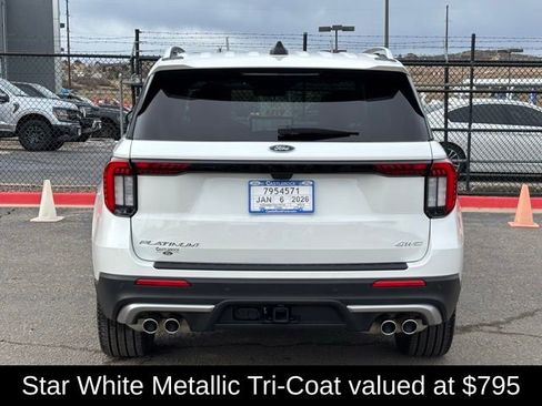 Certified 2025 Ford Explorer Platinum w/ Ultimate Package image 4