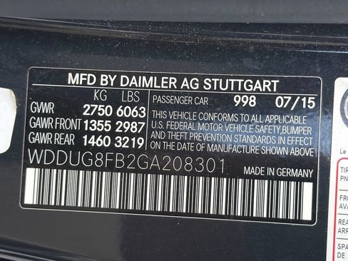 Used 2016 Mercedes-Benz S 550 4MATIC Sedan image 47