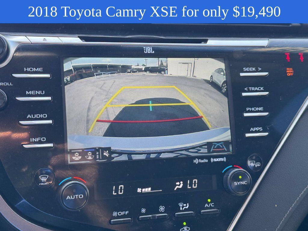 Used 2018 Toyota Camry XSE w/ Audio Package FWD image 21