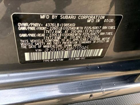 Used 2021 Subaru Crosstrek 2.5i Sport w/ Moonroof Package image 33