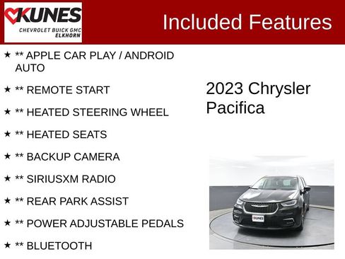 Used 2023 Chrysler Pacifica Touring-L FWD image 2