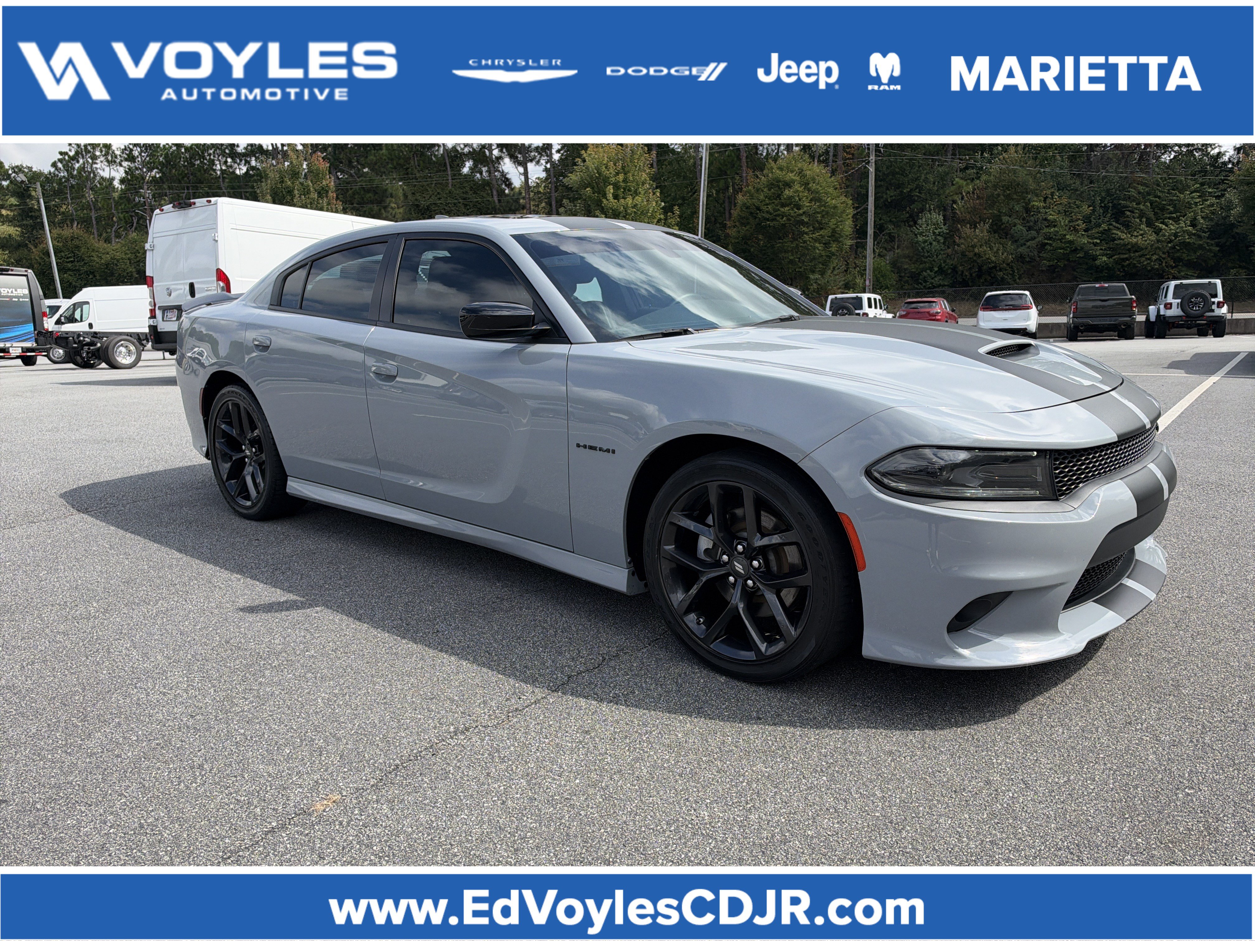 Used 2022 Dodge Charger R/T w/ Blacktop Package RWD image 1