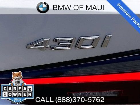 Used 2024 BMW 430i xDrive Convertible AWD/4WD image 9