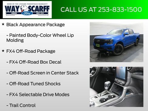New 2025 Ford Ranger Lariat w/ FX4 Off-Road Package image 18