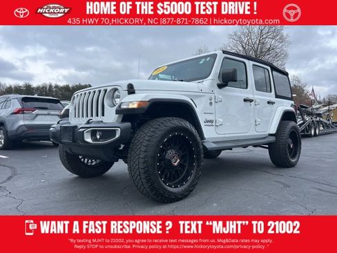 Used 2018 Jeep Wrangler Unlimited Sahara image 1