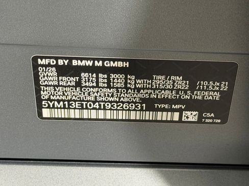 New 2026 BMW X5 M Competition w/ Executive Package image 20