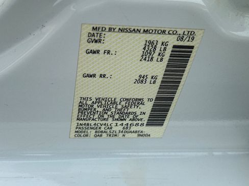 Used 2020 Nissan Altima 2.5 SR w/ Premium Package image 31