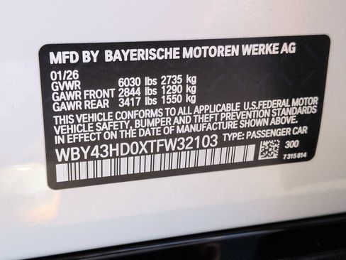 New 2026 BMW i4 xDrive40i w/ M Sport Package AWD/4WD image 38