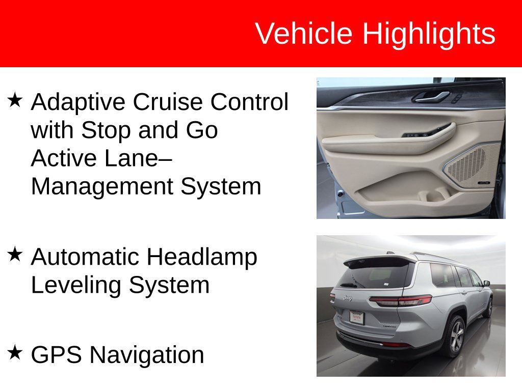 Used 2021 Jeep Grand Cherokee L Limited w/ Luxury Tech Group II AWD/4WD image 12