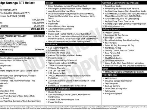 Used 2023 Dodge Durango SRT Hellcat image 39