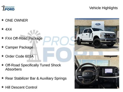 Used 2024 Ford F250 XLT w/ FX4 Off-Road Package AWD/4WD image 5