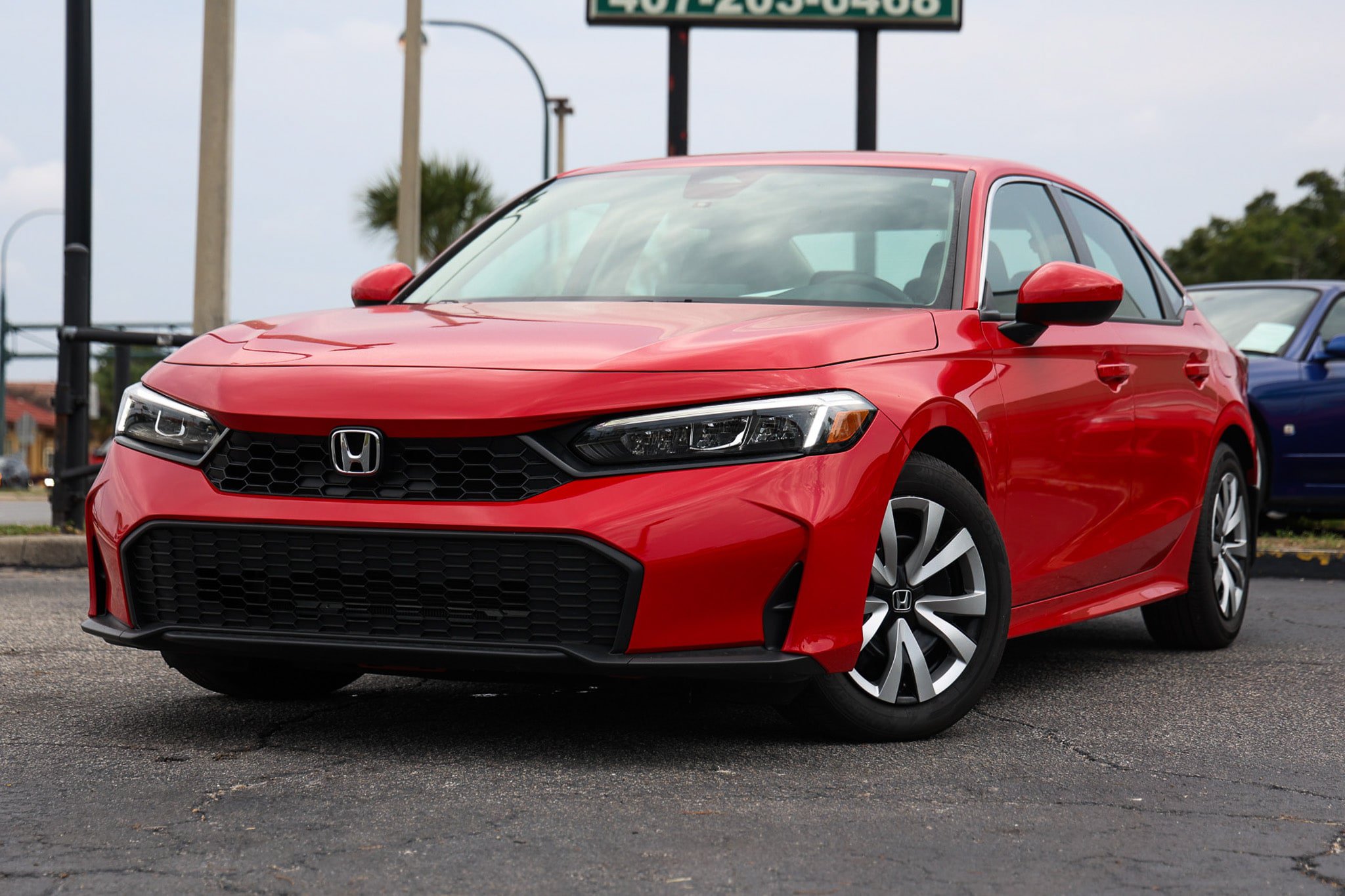 Used 2025 Honda Civic LX image 1