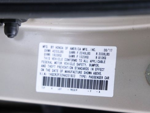 Used 2017 Honda Accord LX image 30