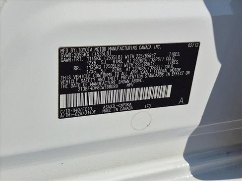 Used 2012 Toyota RAV4 4WD w/ Value Pkg image 14