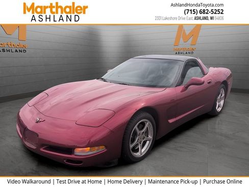 Used 2000 Chevrolet Corvette Coupe w/ Roof Pkg RWD image 1