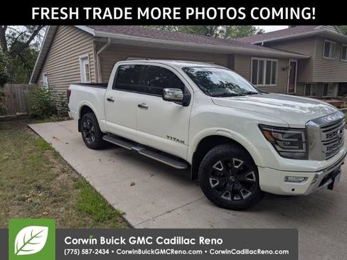 Used 2023 Nissan Titan Platinum Reserve w/ Off Road Protection Package AWD/4WD image 2