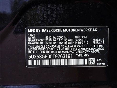 Used 2026 BMW X3 xDrive30i w/ Premium Package AWD/4WD image 30