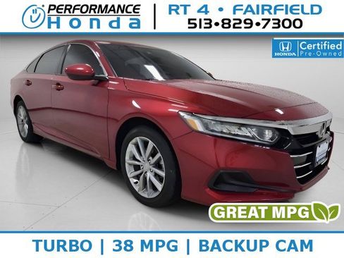 Certified 2022 Honda Accord LX image 1