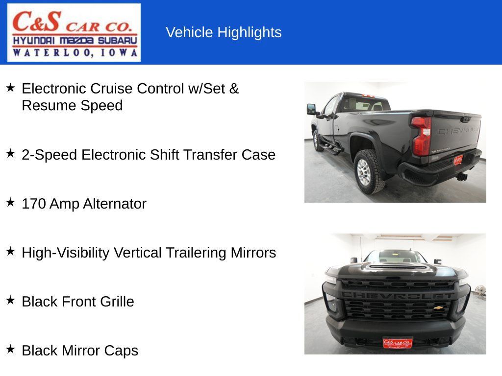Used 2020 Chevrolet Silverado 2500 W/T w/ WT Convenience Package AWD/4WD image 30