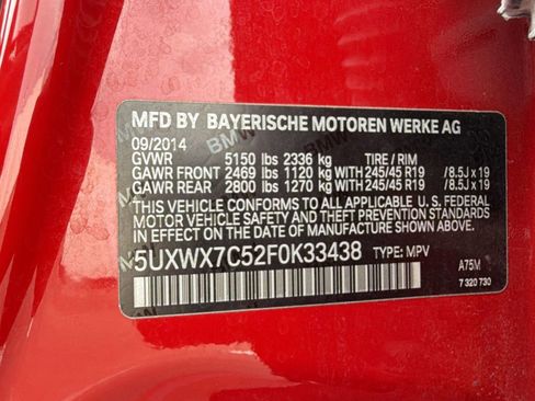 Used 2015 BMW X3 xDrive35i AWD/4WD image 17
