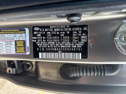 Used 2015 Kia Sorento SX FWD image 25