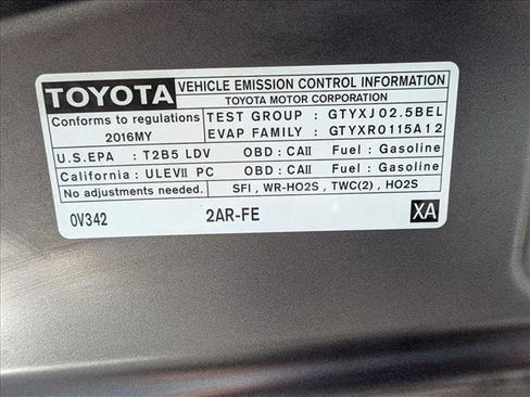 Used 2016 Toyota Camry SE FWD image 22