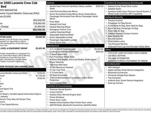 Used 2022 RAM 2500 Laramie w/ Night Edition image 21