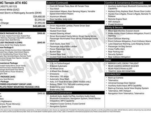 Used 2026 GMC Terrain AT4 w/ Convenience Package III AWD/4WD image 1