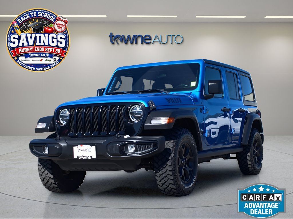 Used 2021 Jeep Wrangler Unlimited Sport AWD/4WD image 1