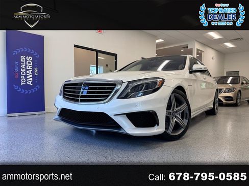 Used 2014 Mercedes-Benz S 63 AMG 4MATIC Sedan image 1