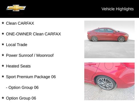 Used 2017 Hyundai Elantra Sport w/ Sport Premium Package 06 FWD image 18