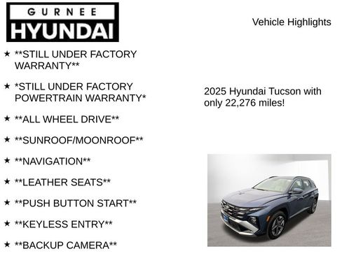 Certified 2025 Hyundai Tucson SEL image 7