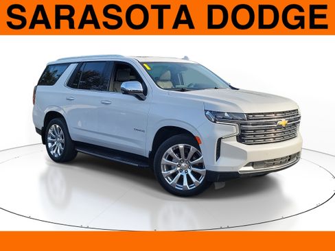 Used 2021 Chevrolet Tahoe Premier w/ Premium Package image 1